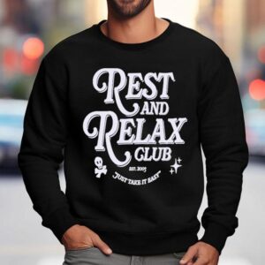 All Time Low Rest And Relax Club Just Take It East Est Sweatshirt