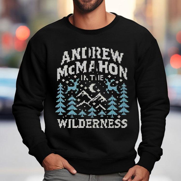 Andrew Mcmahon In The Wilderness Ugly Christmas Holiday Shirt Andrew Mcmahon In The Wilderness Ugly Christmas Holiday Shirt