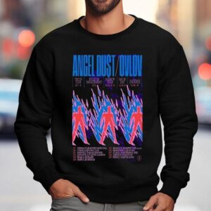 Angel Dust Ovlov November Tour 2025 Shirt 3 Angel Dust Ovlov November Tour Sweatshirt