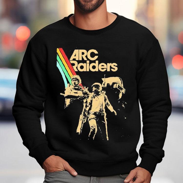 Arc Raiders Person Shooter Style Third Retro Shirt Arc Raiders Person Shooter Style Third Retro Shirt