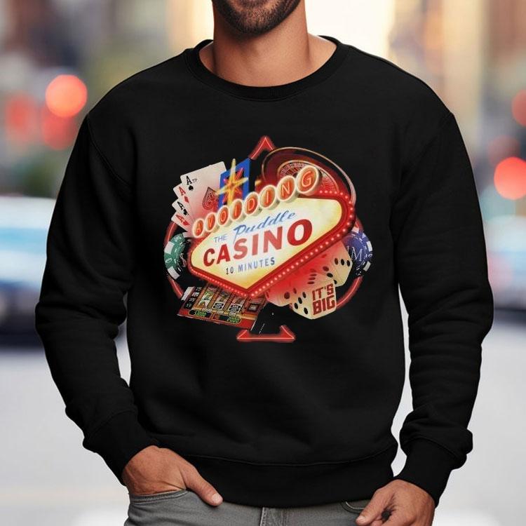 Avoiding The Puddle Atp Casino Shirt Avoiding The Puddle Atp Casino Shirt