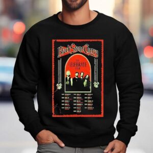 Black Stone Cherry The Celebrate Tour 2026 Dates Shirt 3 Black Stone Cherry The Celebrate Tour Dates Sweatshirt