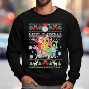 Bob’s Burgers Family Santa Claus Merry Christmas Shirt 3 Bob S Burgers Family Santa Claus Merry Christmas Sweatshirt