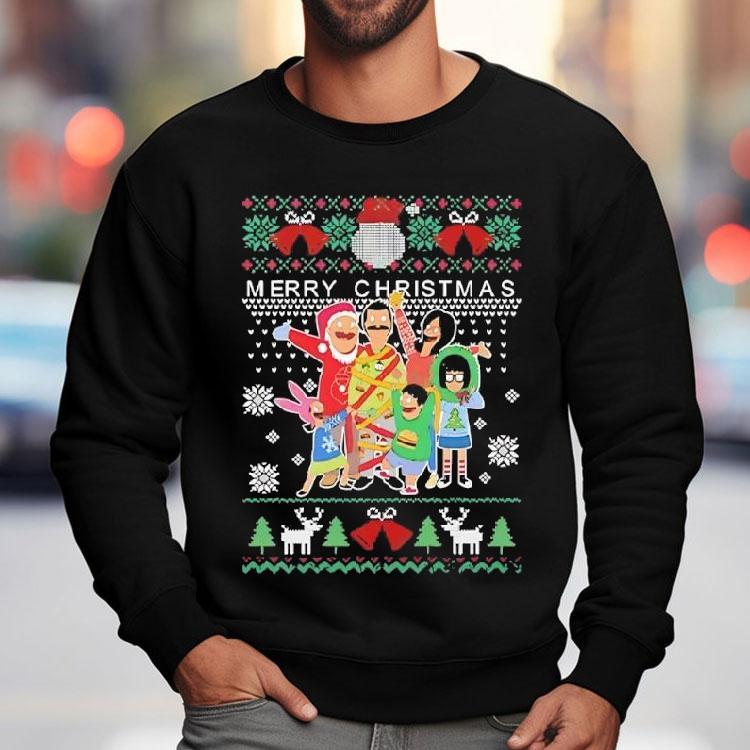 Bob’s Burgers Family Santa Claus Merry Christmas Shirt Bob’s Burgers Family Santa Claus Merry Christmas Shirt