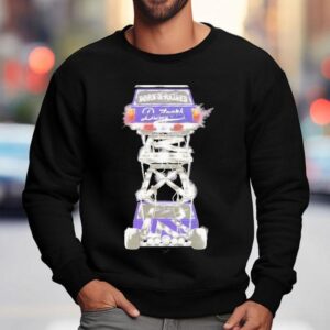 Born X Raised Los Angeles Dodgers Championship Ring Chrome Sweatshirt
