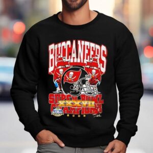 Buccaneers Super Bowl Xxxvii Champions 2002 Shirt 3 Buccaneers Super Bowl Xxxvii Champions Sweatshirt