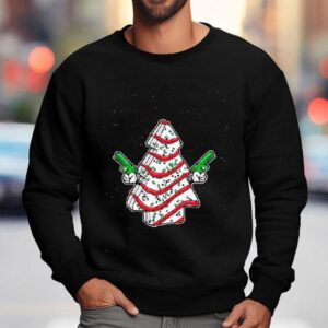 Cake Tree Chrismas Shirt 3 Cake Tree Chrismas Sweatshirt