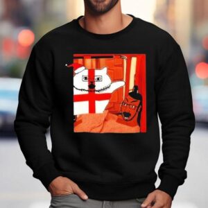 Cal Clear Them Out Cat Christmas Sweatshirt