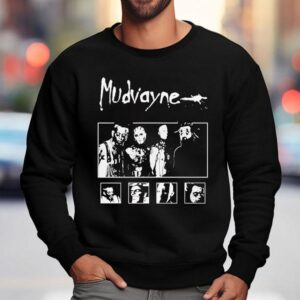 Chad Gray Greg Tribbett Ryan Martinie Matthew Mcdonough Mudvayne Band Shirt 3 Chad Gray Greg Tribbett Ryan Martinie Matthew Mcdonough Mudvayne Band Sweatshirt