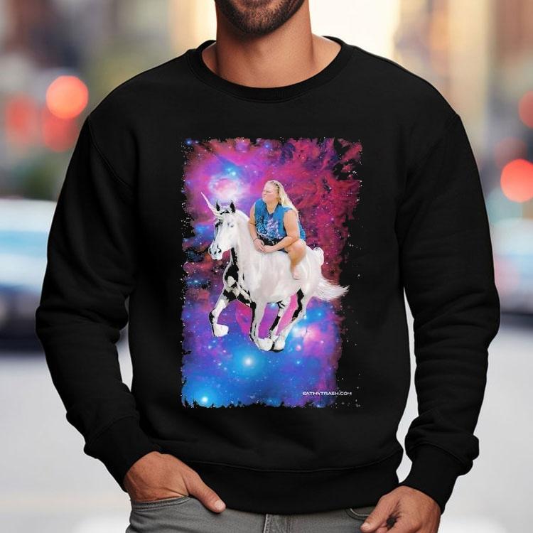 Chelcie Lynn Trailer Trash Tammy Space Unicorn Shirt Chelcie Lynn Trailer Trash Tammy Space Unicorn Shirt
