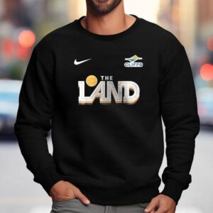 Cleveland Cavaliers The Land Logo City Edition Shirt 3 Cleveland Cavaliers The Land Logo City Edition Sweatshirt