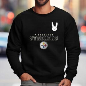 Dtmf Bad Bunny X Pittsburgh Slers Mascot Shirt 3 Dtmf Bad Bunny X Pittsburgh Slers Masco Sweatshirt