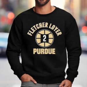 Fletcher Loyer Purdue Boilermakers Basketball Sweatshirt