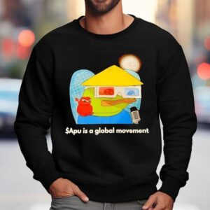 Frog Meme Apu Is A Global Movement Shirt 3 Frog Meme Apu Is A Global Movemen Sweatshirt