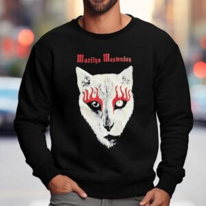 Gothicat Marilyn Meownson Shirt 3 Gothicat Marilyn Meownson Sweatshirt