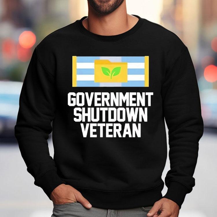 Government Shutdown Veteran Ecorative Ribbon Shirt Government Shutdown Veteran Ecorative Ribbon Shirt