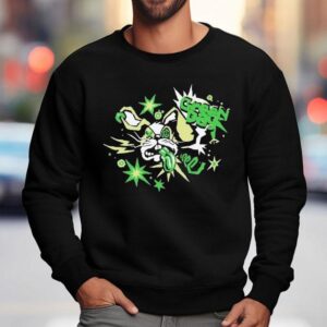 Green Day Buzzed Bunny Sweatshirt
