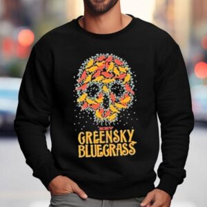Greensky Bluegrass Methane Skull Xxv 25th Anniversary Shirt 3 Greensky Bluegrass Methane Skull Xxv Th Anniversary Sweatshirt