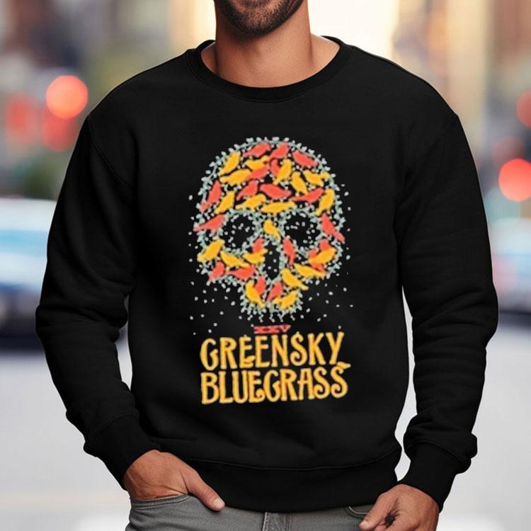 Greensky Bluegrass Methane Skull Xxv 25th Anniversary Shirt Greensky Bluegrass Methane Skull Xxv 25th Anniversary Shirt