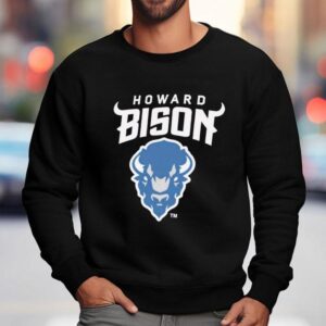Howard Bison Logo Shirt 3 Howard Bison Logo Sweatshirt