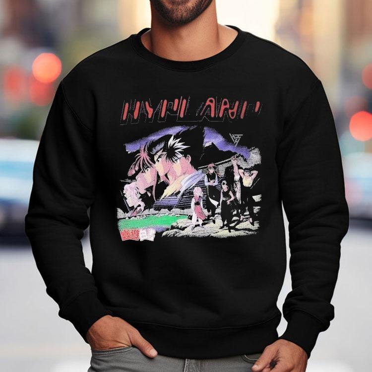 Hypland Dark Tournament Mega Hakusho Hypland Shirt Hypland Dark Tournament Mega Hakusho Hypland Shirt