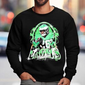 Jalen Hurts Charles Barkley Arthur Juan Brown Trio Philadelphia Eagles Shirt 3 Jalen Hurts Charles Barkley Arthur Juan Brown Trio Philadelphia Eagles Sweatshirt