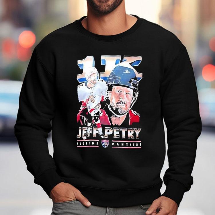 Jeff Petry 1k Games Florida Panthers Hockey Shirt Jeff Petry 1k Games Florida Panthers Hockey Shirt