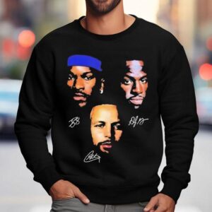 Jimmy Butler Draymond Green Stephen Curry Big Head Signature Sweatshirt