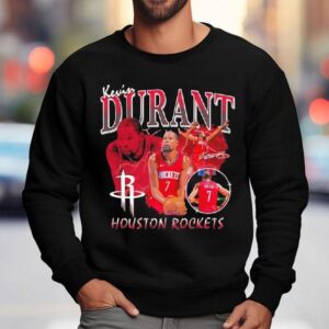 Kevin Durant Houston Rockets Player Basketball Shirt 3 Kevin Durant Houston Rockets Player Basketball Sweatshirt