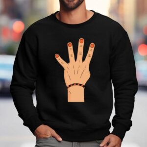 King Of The Th Hand Sweatshirt