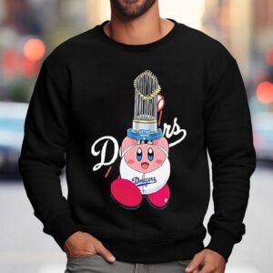 Kirby Los Angeles Dodgers Trophy World Series Back To Back Champions Mlb 2025 Shirt 3 Kirby Los Angeles Dodgers Trophy World Series Back To Back Champions Mlb Sweatshirt