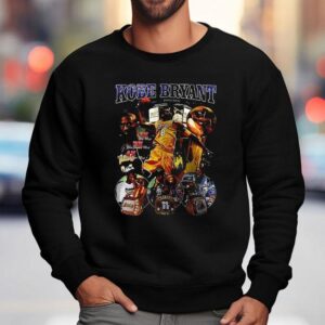 Los Angeles Lakers In Loving Memories Kobe Bryant Graphic Rings Sweatshirt