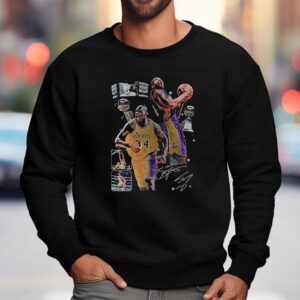 Los Angeles Lakers Kobe Bryant Graphic Signature Pose Sweatshirt