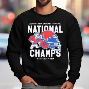 Louisiana Tech Bulldogs University Football National Champs Sweatshirt
