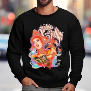 Lydia B Kollins Red Hair Graphic Sweatshirt