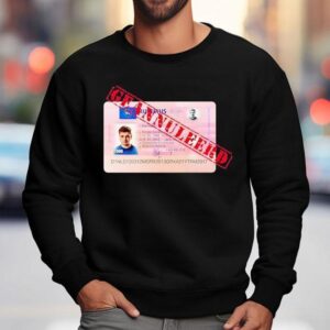 Martin Gerard License Card Sweatshirt
