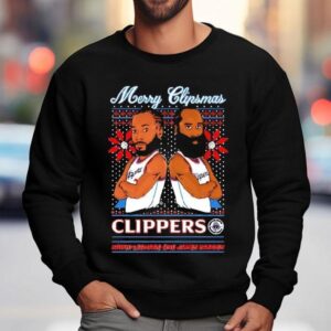 Merry Clipmas Los Angeles Clippers Kawhi Leonard James Harden Sweatshirt