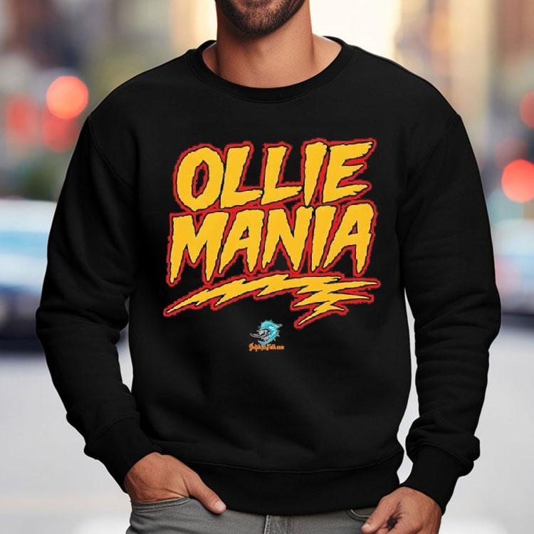 Miami Dolphins Olliemania Graphic Shirt Miami Dolphins Olliemania Graphic Shirt