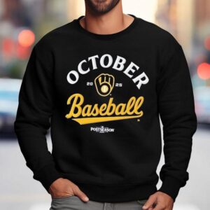 Milwaukee Brewers 2025 Mlb Postseason Shirt 3 Milwaukee Brewers Mlb Postseason Sweatshirt
