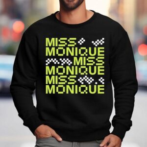Miss Monique Repeat Logo Pixels Sweatshirt