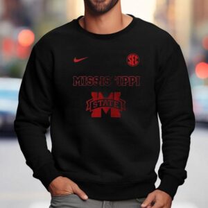 Mississippi State Bulldogs X Stranger Things Sec Championship Logo Sweatshirt