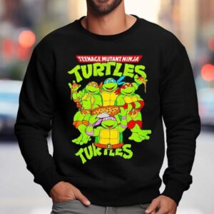 Nage Mutant Ninja Turtles Eat Pizza And Smash Fascism Shirt 3 Nage Mutant Ninja Turtles Eat Pizza And Smash Fascism Sweatshirt