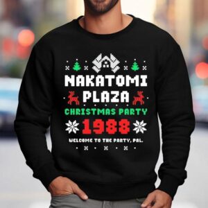 Nakatomi Plaza Christmas Party 1988 Ugly Christmas Shirt 3 Nakatomi Plaza Christmas Party Ugly Christmas Sweatshirt