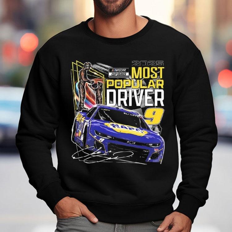 Nascar Cup Series Most Popular Driver 2025 Shirt Nascar Cup Series Most Popular Driver 2025 Shirt