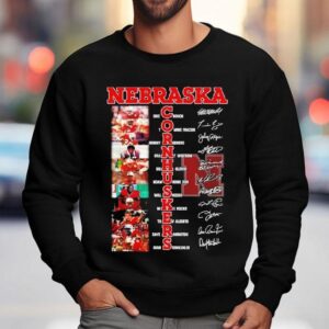 Nebraska Cornhuskers Blacks Signatures Sweatshirt