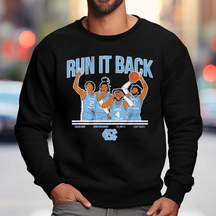 North Carolina Tar Heels Unc Run It Back Shirt North Carolina Tar Heels Unc Run It Back Shirt