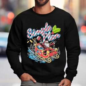 Oficial Simple Plan Santa Claus Sleigh Merry Christmas Sweatshirt