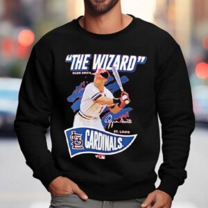 Ozzie Smith St. Louis Cardinals Signature The Wizard Shirt 3 Ozzie Smith St Louis Cardinals Signature The Wizard Sweatshirt