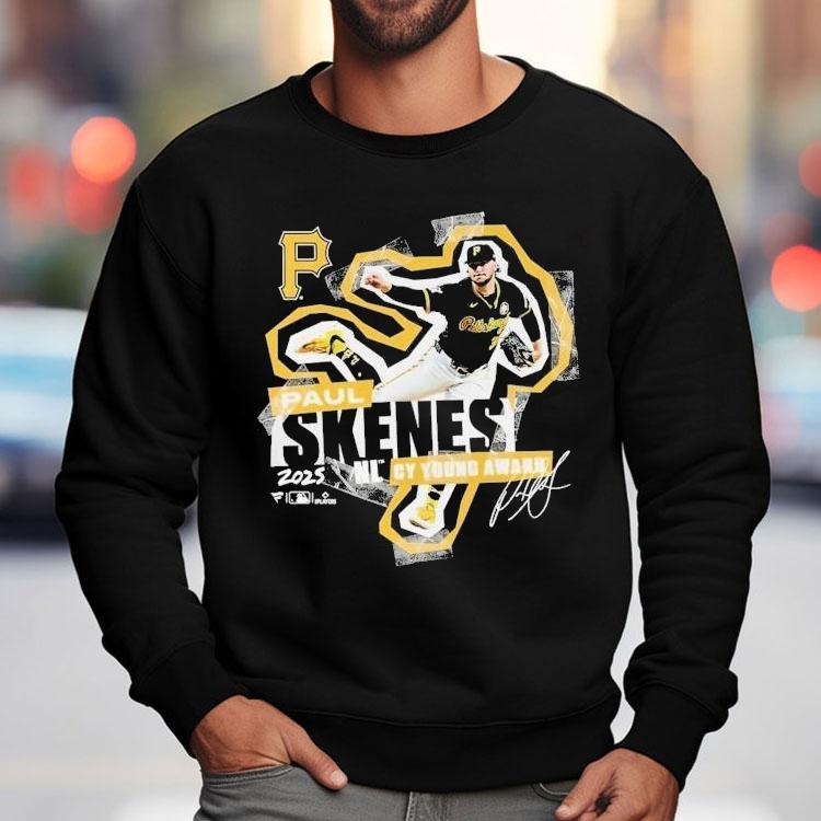 Paul Skenes Pittsburgh Pirates 2025 National League Cy Young Award Winner Shirt Paul Skenes Pittsburgh Pirates 2025 National League Cy Young Award Winner Shirt