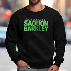 Philadelphia Eagles Just Here For Saquon Barkley The Club Signature Sweatshirt